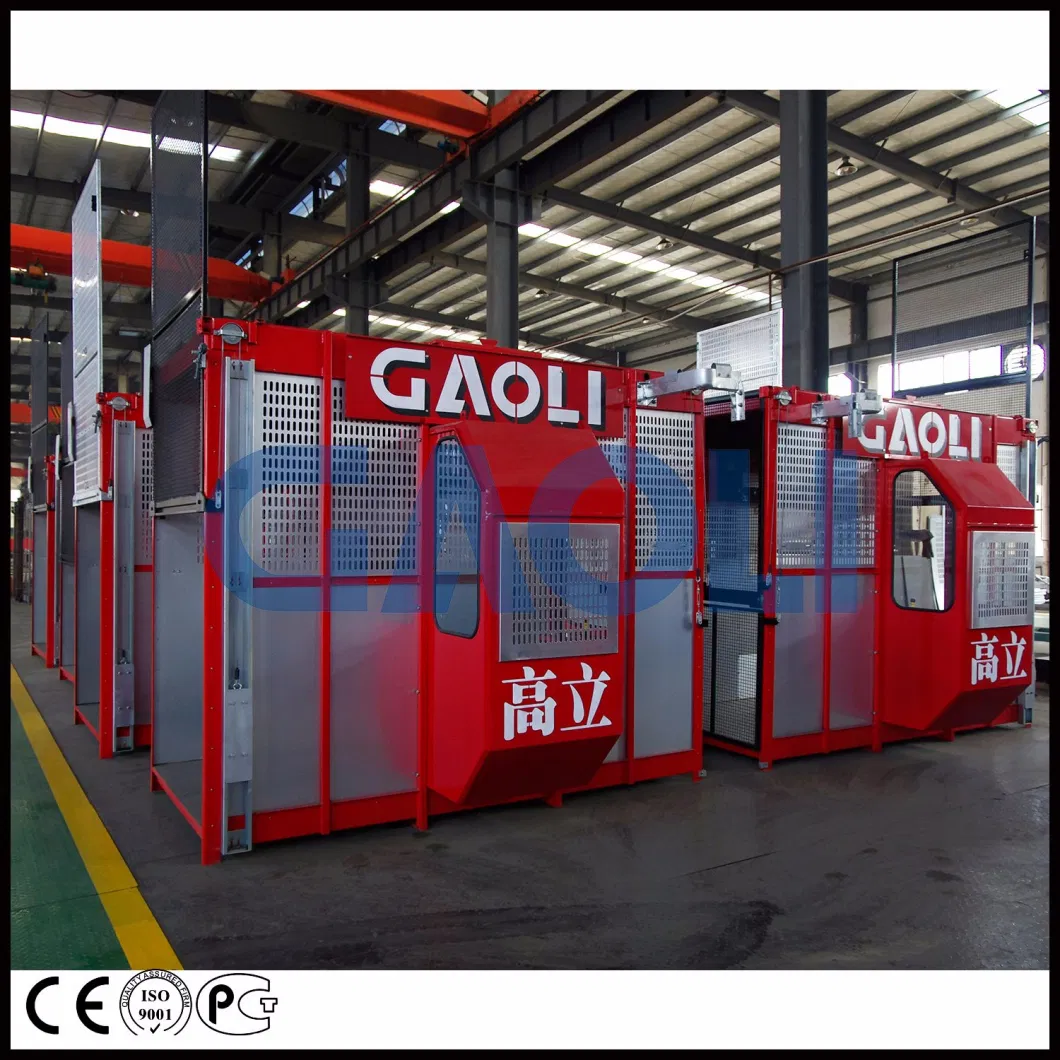 Two Cabin Material & Passenger Construction Hoist