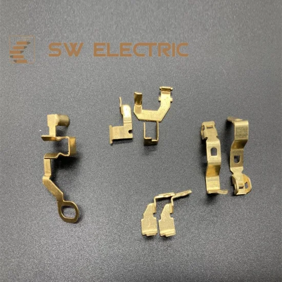 Composants électriques d'estampage de métal personnalisés en usine OEM/ODM